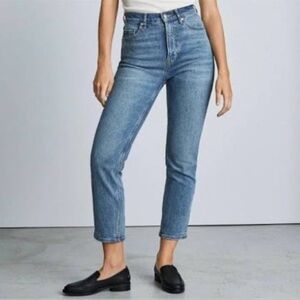 EVERLANE The Cheeky Jean Medium Wash High Waist Denim Jeans 30